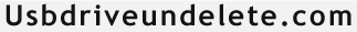 USB drive undelete